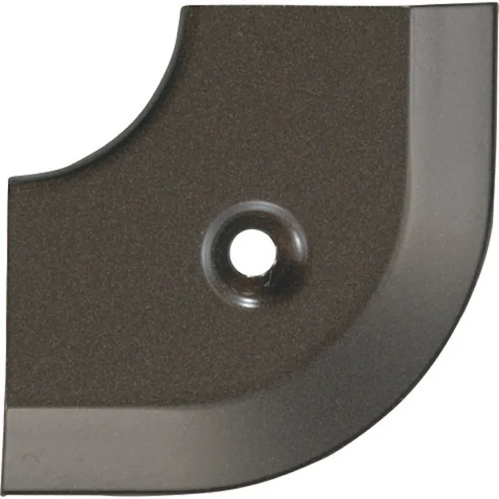 【CAINZ-DASH】アシスト 床金物20-111LGBヘの字押えコーナー アルミブロンズ 出隅 43×43mm 20-111LGB51【別送品】