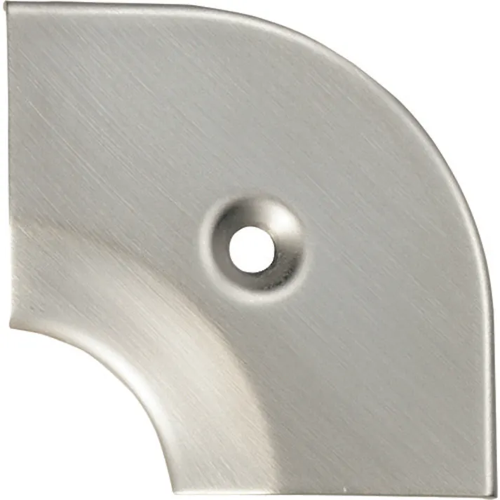 【CAINZ-DASH】アシスト ヘの字押え 床金物20-101LN コーナー ステンレス 入隅 43×43mm 20-101LN52【別送品】