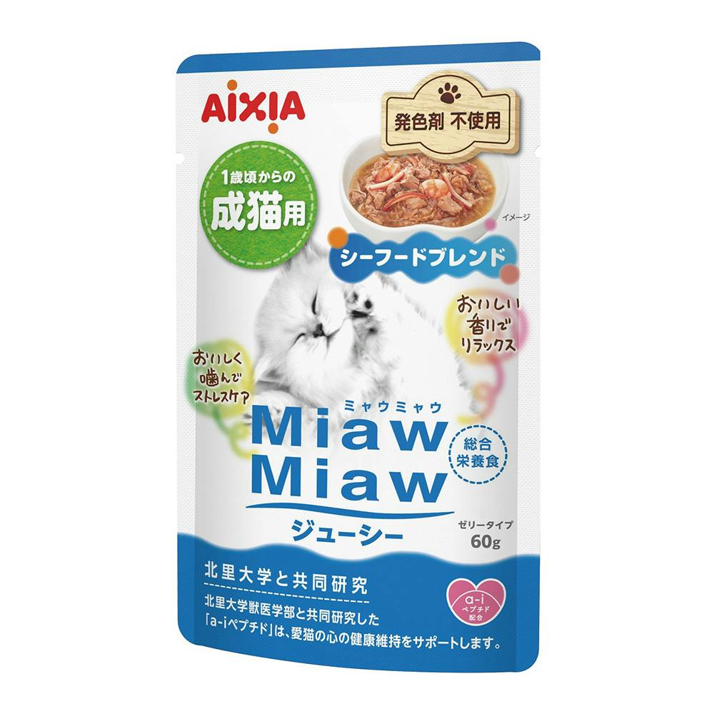 MiawMiaw ジューシー シーフードブレンド 60g