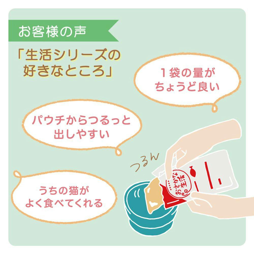 チキンとかつお生活 プレーン 60g×3袋 | キャットフード 通販