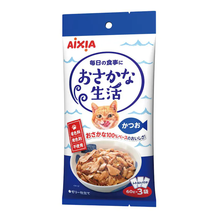 おさかな生活 かつお 60g×3袋