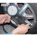 【CAINZ-DASH】八興販売 タイヤゲージ　ぬきボタルゲージ　（測定・減圧用）乗用車・バン用 AD-206【別送品】