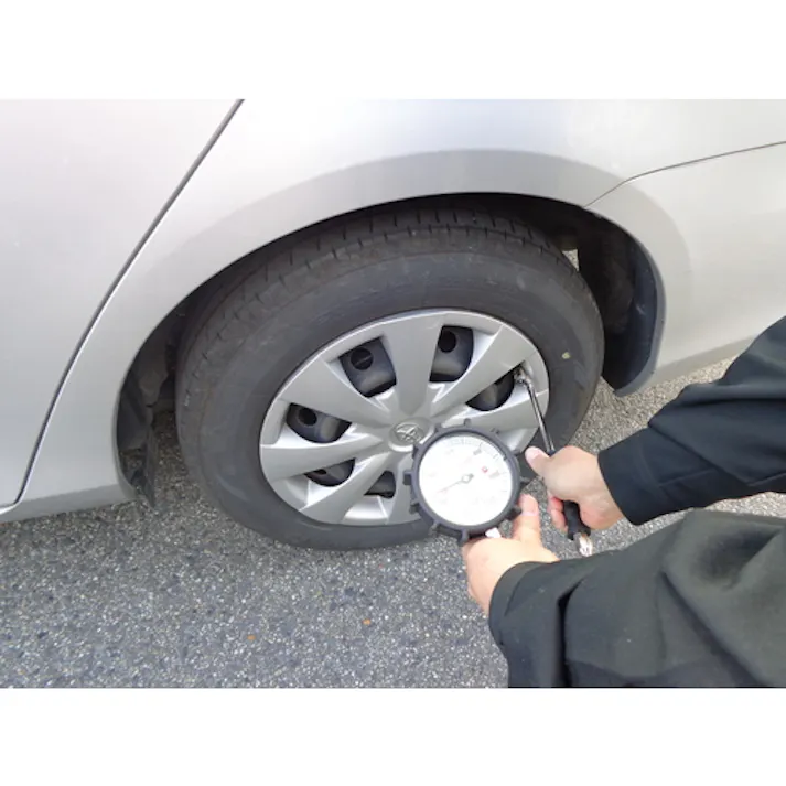 【CAINZ-DASH】八興販売 タイヤゲージ (測定用)二輪車用 AD-306MC【別送品】