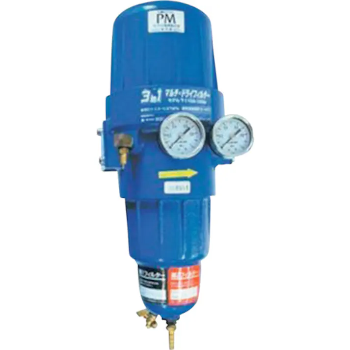 【CAINZ-DASH】前田シェルサービス エアフィルター 抗菌・除菌3in1マルチ・ドライフィルターRc3/4インチ T-110A-1000-AB【別送品】