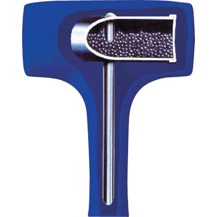 【CAINZ-DASH】前田シェルサービス ショックレスハンマー エクセル抗菌ハンマー0.5ポンド 0HD-AB【別送品】