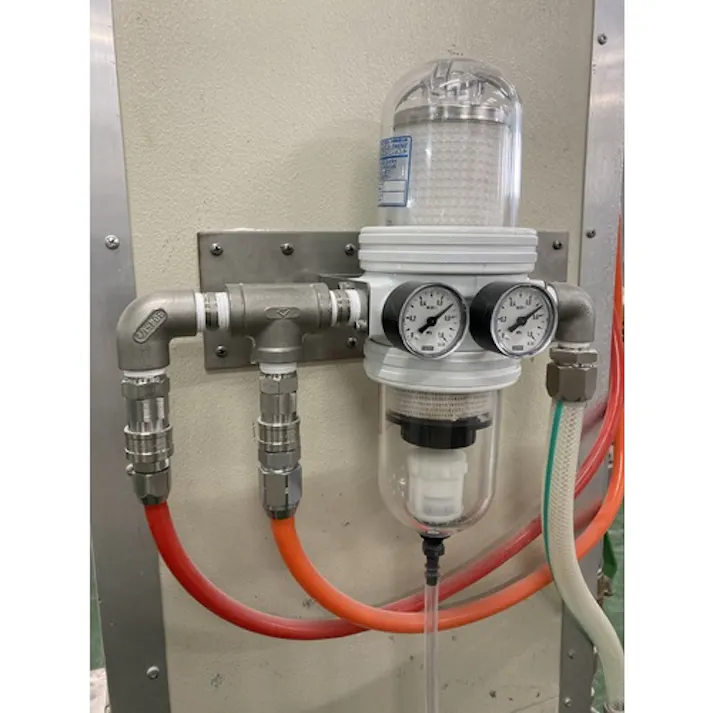 【CAINZ-DASH】前田シェルサービス エアフィルター 3in1マルチ・ドライフィルタースケルトンRp1/2インチ SKT-107A-AB【別送品】