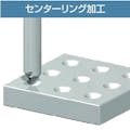 【CAINZ-DASH】富士元工業 センター面取りミルアルミ侍　φ１０ AZ10-90-L75【別送品】