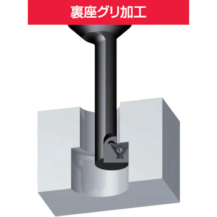 【CAINZ-DASH】富士元工業 座ぐりカッター ウラザグル シャンク径25mm 全長146mm UZH25-18T-M16CS【別送品】