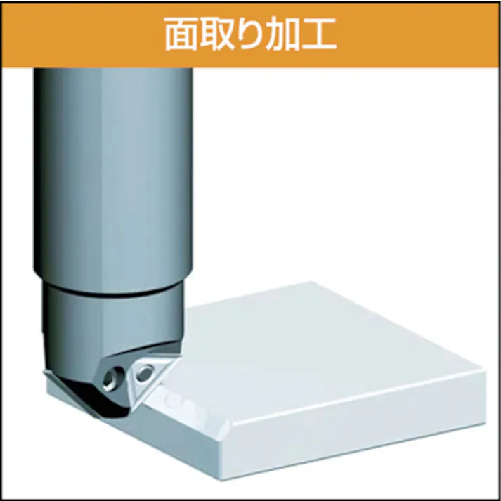 【CAINZ-DASH】富士元工業 面取りカッター 35° シャンクφ32 ロングタイプ NK3532TL【別送品】