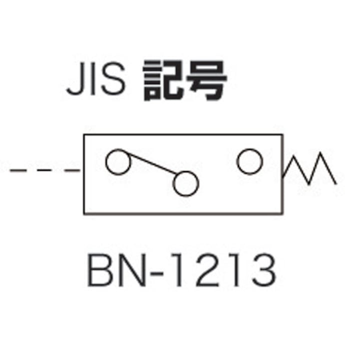 【CAINZ-DASH】日本精器 圧力スイッチ　設定圧力０．１～０．８ＭＰａ BN-1218-10【別送品】
