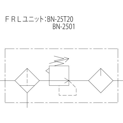 CAINZ-DASH】日本精器 ＦＲＬユニット ２０Ａ BN-2501-20【別送品