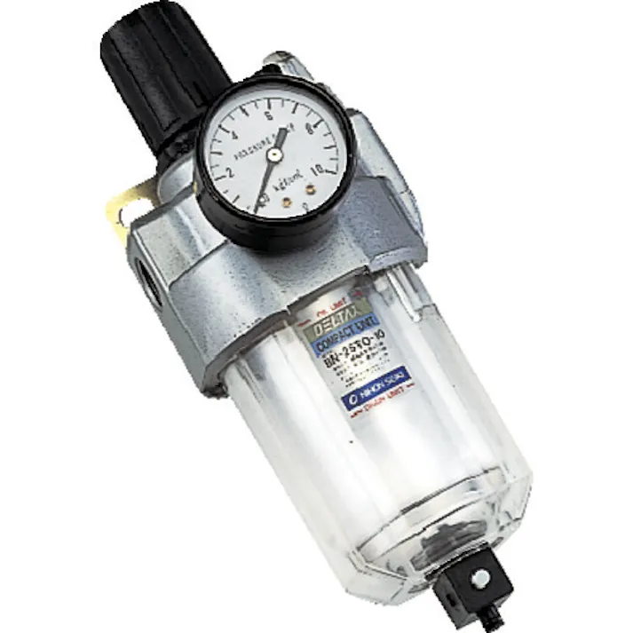 【CAINZ-DASH】日本精器 FRLユニット8A同軸一体型 BN-25T0-8【別送品】