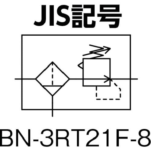 CAINZ-DASH】日本精器 フィルタ付減圧弁８Ａ BN-3RTOF-8【別送品