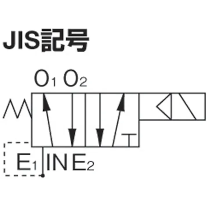 【CAINZ-DASH】日本精器 4方向電磁弁10AAC100V7Mシリーズシングル BN-7M43-10-E100【別送品】