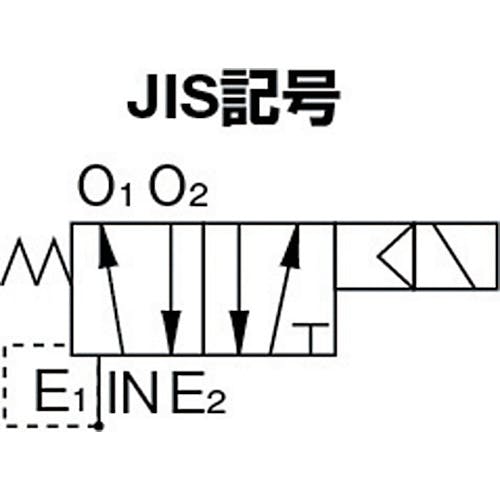 CAINZ-DASH】日本精器 ４方向電磁弁１０ＡＡＣ１００Ｖ７Ｍシリーズ