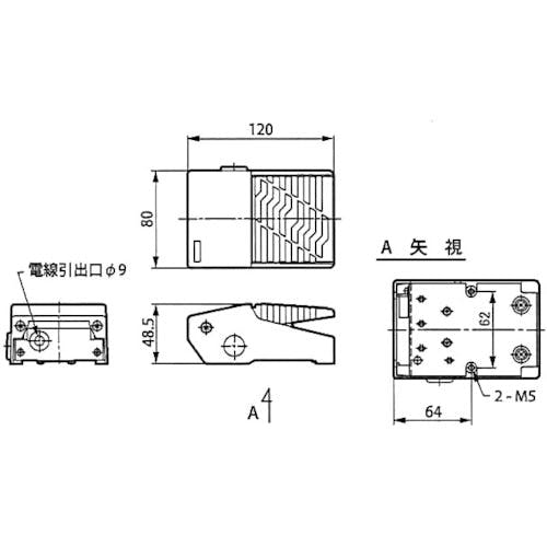 CAINZ-DASH】日本精器 足踏スイッチロック付 BN-1411-R【別送品