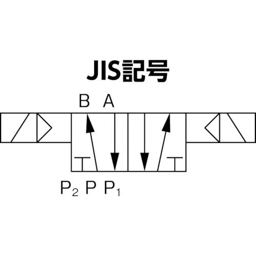CAINZ-DASH】日本精器 ４方向電磁弁 Ｍ５ダブルＡＣ２００Ｖ７ＧＴ BN