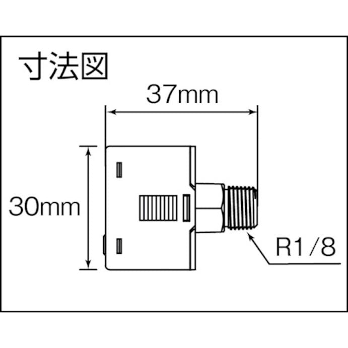 【CAINZ-DASH】日本精器 デジタル圧力計６Ａ BN-PGD60PL-F1【別送品】