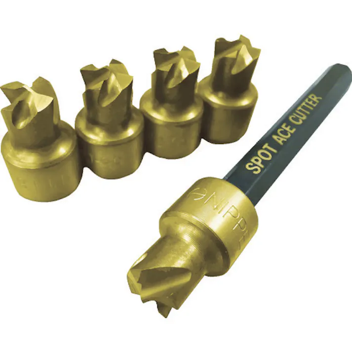 【CAINZ-DASH】日平機器 スポットエースカッター クワトロ 用替刃 6.5mm 1袋(PK)=10個 MH-65GQ-B【別送品】