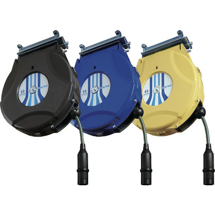 【CAINZ-DASH】日平機器 タフティーエアーリール ホース内径6.4×外径10mm HAP-210JT-Y【別送品】