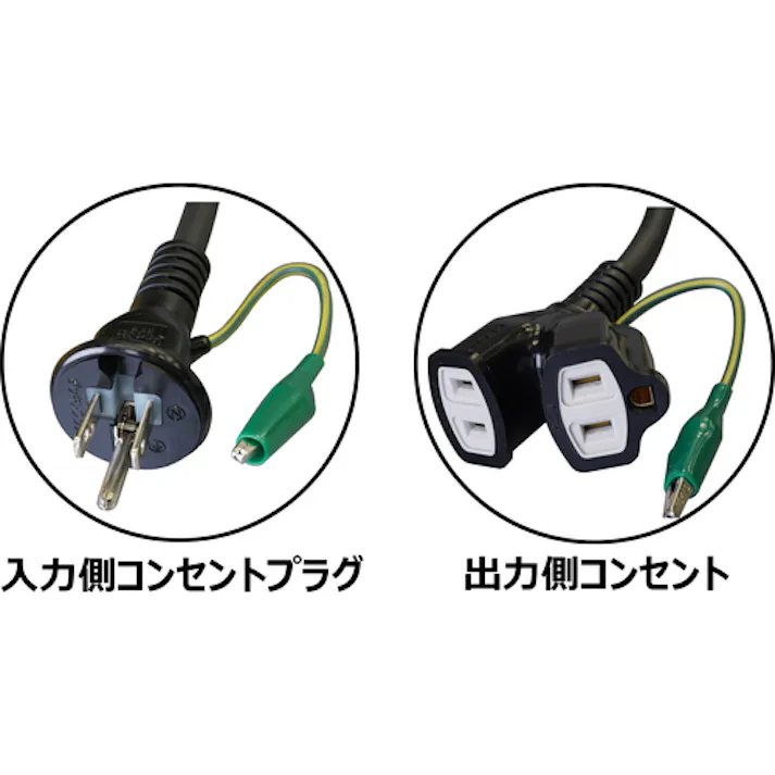 【CAINZ-DASH】日平機器 リール ランプリールブレーキ式10M125V/6A HEP-610HLS-Y【別送品】