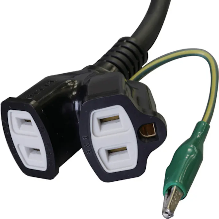 【CAINZ-DASH】日平機器 リール ランプリールブレーキ式10M125V/6A HEP-610HLS-BL【別送品】