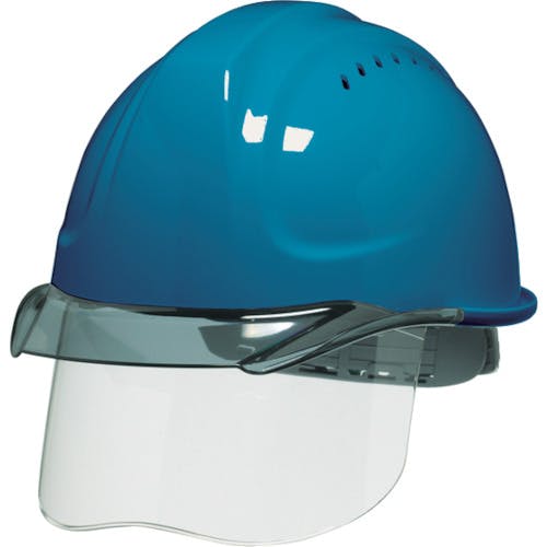DICプラスチック安全資材営業部 SYA-CSVスカイブルー スモークKP SYA-CSV-SFE-KP-B/S シールド面付ヘルメット DICプラスチック安全資材営業部 SYA-CSVスカイブルー スモークKP SYA-CSV-SFE-KP-B/S シールド面付ヘルメット