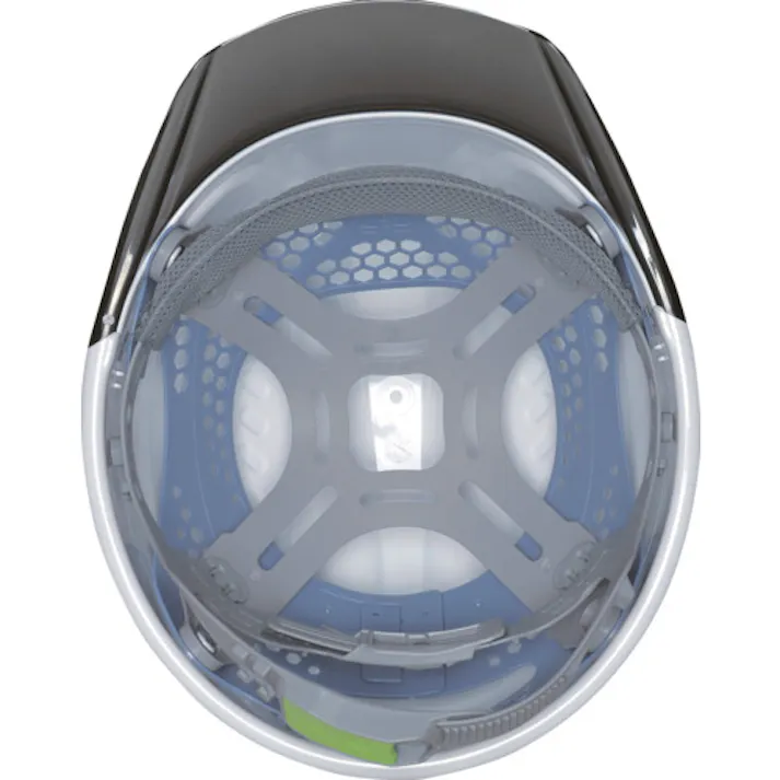 【CAINZ-DASH】DICプラスチック安全資材営業部 SYA-Cエアロメッシュ 白/スモーク HA2内装 KP付 SYA-C-HA2EM-KP-W/S【別送品】