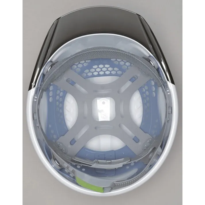 【CAINZ-DASH】DICプラスチック安全資材営業部 SYA-Cエアロメッシュ 白/クリア HA2内装 KP付 SYA-C-HA2EM-KP-W/C【別送品】