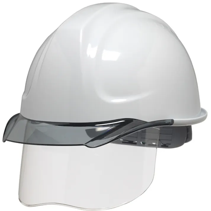 【CAINZ-DASH】DICプラスチック安全資材営業部 SYA-CSエアロメッシュ 白/スモーク HA2内装 KP付 SYA-CS-HA2EM-KP-W/S【別送品】