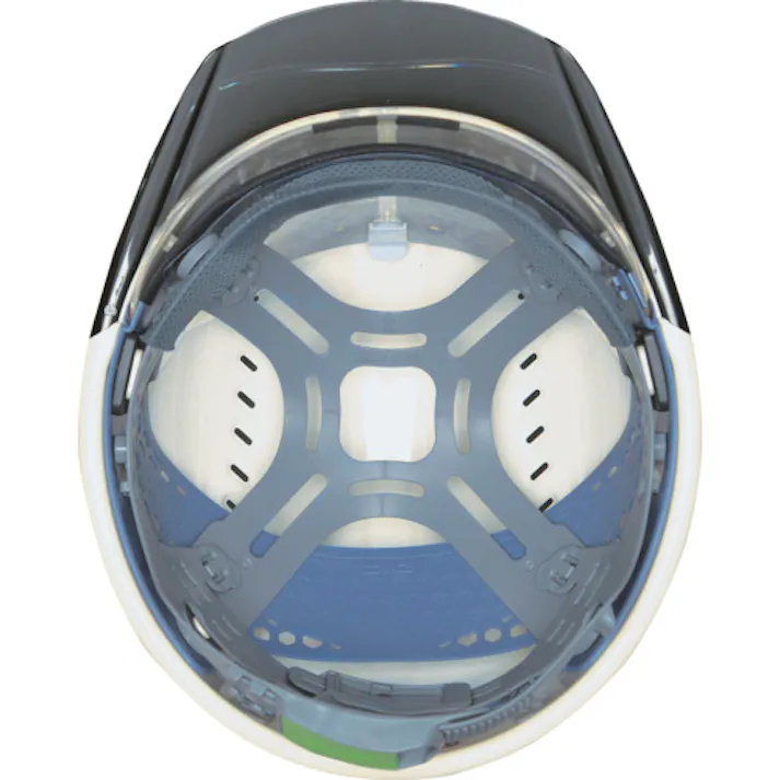 【CAINZ-DASH】DICプラスチック安全資材営業部 SYA-CSエアロメッシュ 白/スモーク HA2内装 KP付 SYA-CS-HA2EM-KP-W/S【別送品】