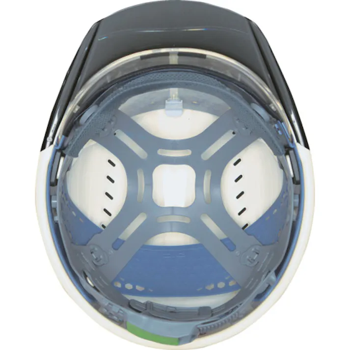 【CAINZ-DASH】DICプラスチック安全資材営業部 SYA-CSエアロメッシュ スカイブルー/スモーク HA2内装 KP付 SYA-CS-HA2EM-KP-B/S【別送品】