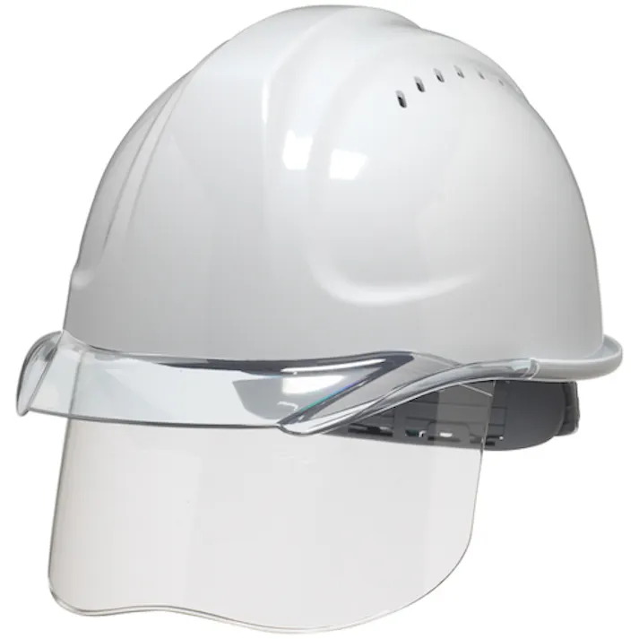 【CAINZ-DASH】DICプラスチック安全資材営業部 SYA-CSVエアロメッシュ 白/クリア HA2内装 KP付 SYA-CSV-HA2EM-KP-W/C【別送品】