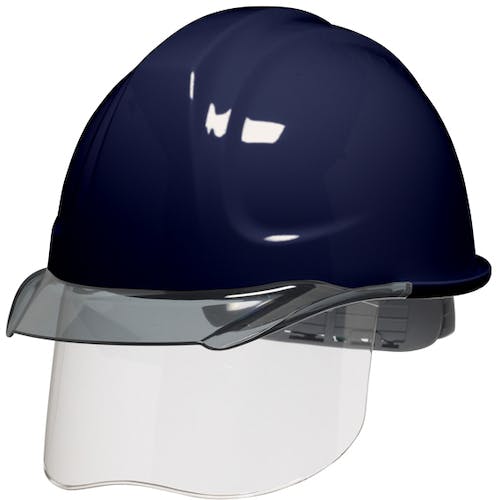 DICプラスチック安全資材営業部 SYA-CSエアロメッシュ 紺/スモーク SF内装 KP付 SYA-CS-SFEM-KP-K/S シールド面付ヘルメット DICプラスチック安全資材営業部 SYA-CSエアロメッシュ 紺/スモーク SF内装 KP付 SYA-CS-SFEM-KP-K/S シールド面付ヘルメット
