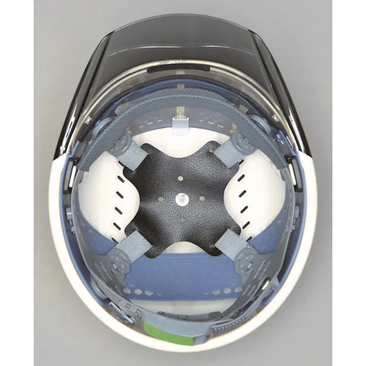 【CAINZ-DASH】DICプラスチック安全資材営業部 SYA-CSVエアロメッシュ 白/スモーク SF内装 KP付 SYA-CSV-SFEM-KP-W/S【別送品】