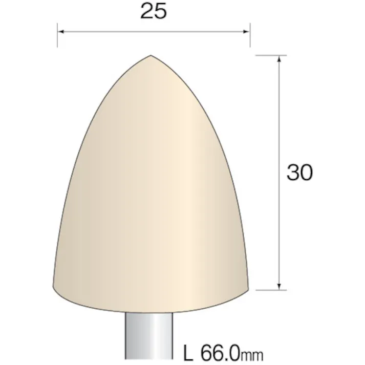 【CAINZ-DASH】ミニター フェルトバフ ソフト Φ25 (5本入) GA3052【別送品】