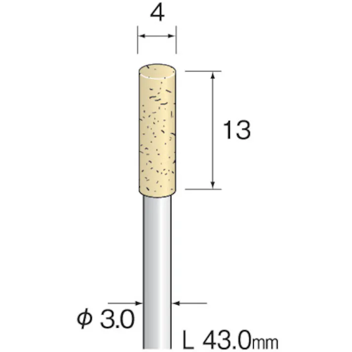【CAINZ-DASH】ミニター FRラップ ハードΦ4 (5本入) GA4211【別送品】