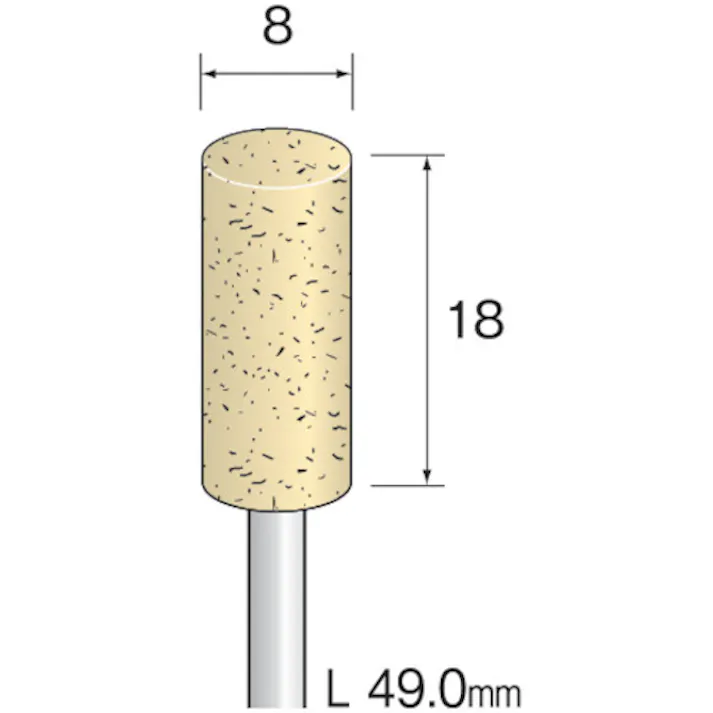 【CAINZ-DASH】ミニター FRラップ ハードΦ8 (5本入) GA4213【別送品】