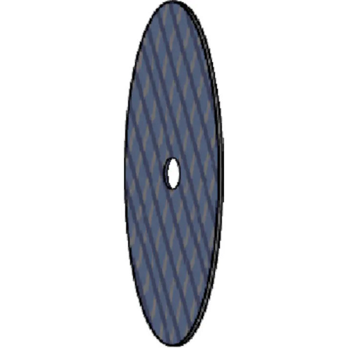 【CAINZ-DASH】ミニター カッティング砥石 ガラス補強材入り A φ22×0.2 (10個入) MC2901【別送品】