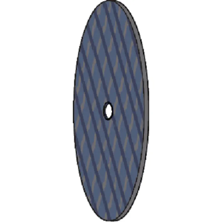 【CAINZ-DASH】ミニター カッティング砥石 ガラス補強材入り A φ25×0.5 (10個入) MC2906【別送品】