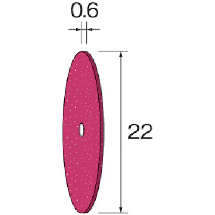 【CAINZ-DASH】ミニター ファイバーストーンホイール #1000 φ22X0.6 (2個入) NA2024【別送品】