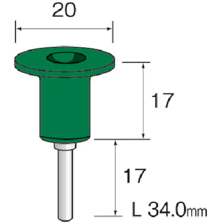 【CAINZ-DASH】ミニター ソフトゴムパッド φ20 (5個入) SA2002【別送品】