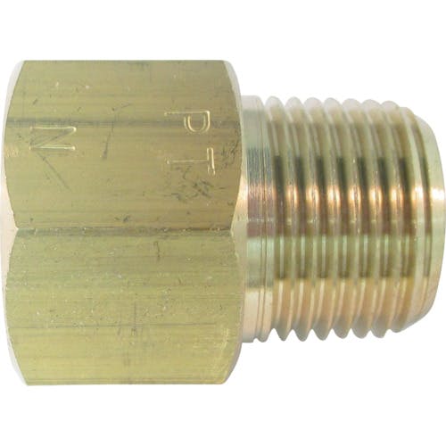 アソー 黄銅製 変換内外ソケット 外PT1×内NPT1 NF-3088R 配管継手 アソー 黄銅製 変換内外ソケット 外PT1×内NPT1 NF-3088R 配管継手