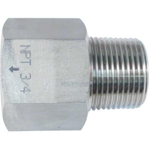 アソー ステンレス製 変換内外ソケット 外PT3/4×内NPT3/4 NF-8366 配管継手 アソー ステンレス製 変換内外ソケット 外PT3/4×内NPT3/4 NF-8366 配管継手