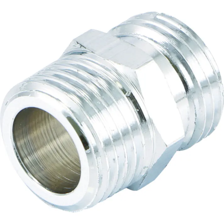 【CAINZ-DASH】アソー フレキ用ニップル(Pニップル) 黄銅製 PF1/2×PT1/2 PN-1044【別送品】