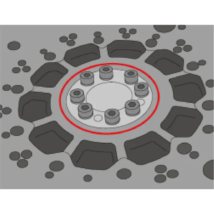 【CAINZ-DASH】アイセル メカロック MSAシリーズ 内径12 MSA-12-26【別送品】