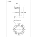 【CAINZ-DASH】アイセル メカロック　ＭＫＡシリーズ　内径１８ MKA-18-32【別送品】