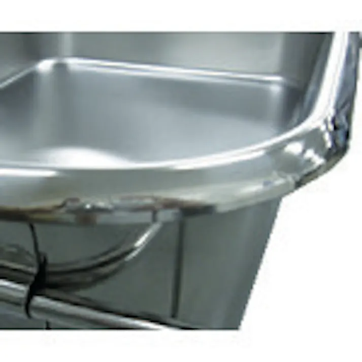 【CAINZ-DASH】スギコ産業 18-8給食バット用パンチングスノコ 適合本体:給食バット6038シリーズ SH-6038BG【別送品】