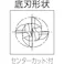 【CAINZ-DASH】グーリングジャパン 超硬スクエアエンドミル マルチリードRF100F 軟鋼用4枚刃レギュラー刃径 4mm 3629 004.000【別送品】