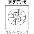 【CAINZ-DASH】グーリングジャパン 超硬スクエアエンドミル　マルチリードＲＦ１００Ｆ　軟鋼用４枚刃レギュラー刃径６ｍｍ 3629 006.000【別送品】